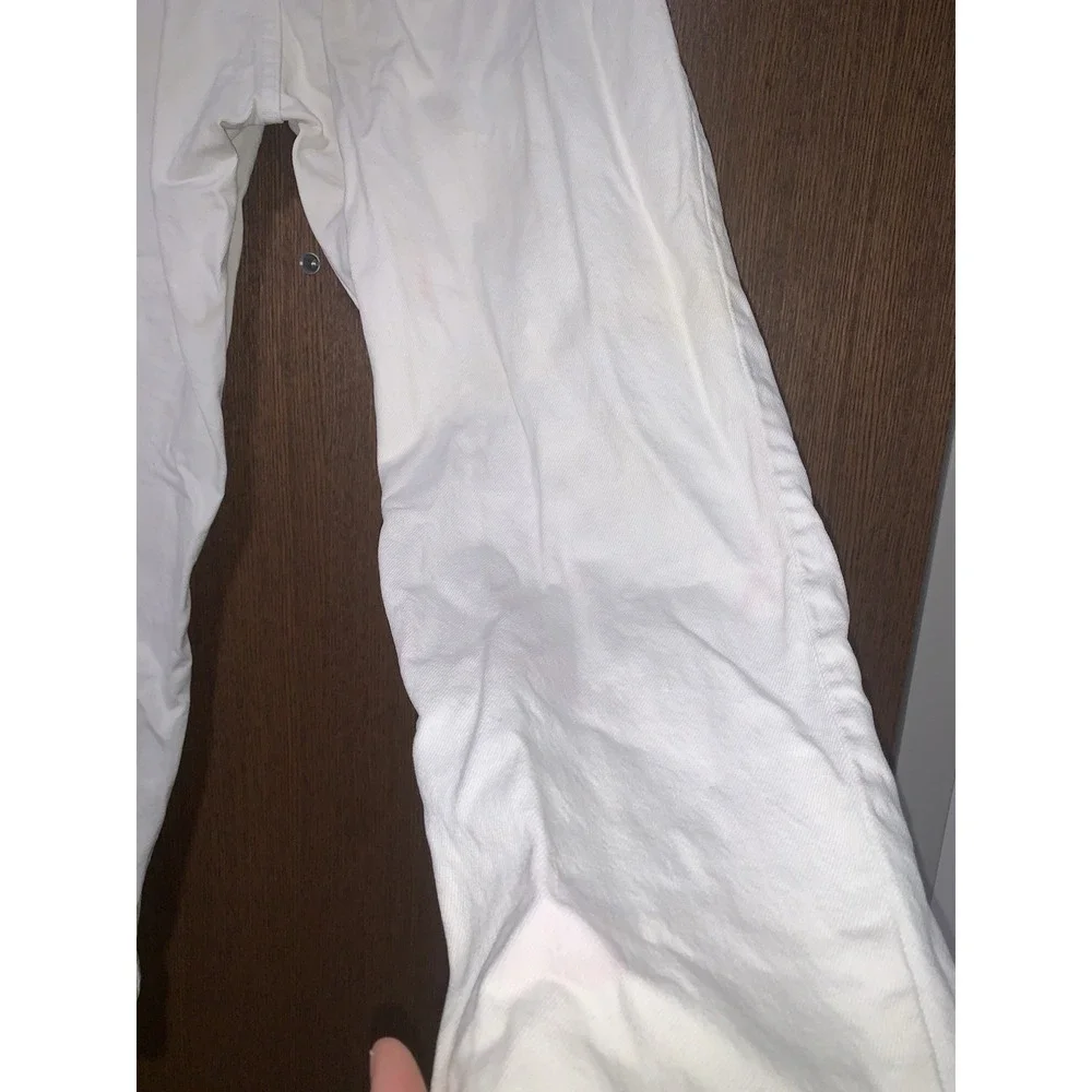 Vintage Levis 560 Jeans Mens 30x30 White USA Loose Tapered 90s Distressed Grunge